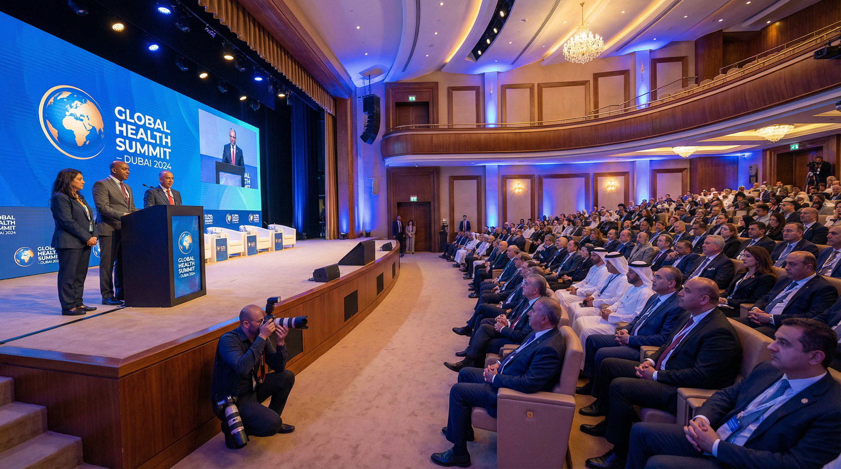 Conferência médica em Dubai